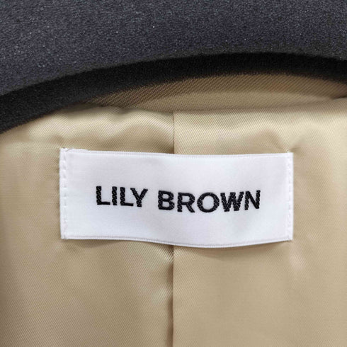 リリーブラウン Lily Brown ビックカラートレンチコート レディース ONE