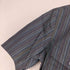 カルバンクラインジーンズ Calvin Klein Jeans マルチストライプ柄 ダブルポケット 半袖 コットンシャツ メンズ JPN:M