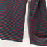ウェールズボナー WALES BONNER Stripe Jersey Franco Half Zip Top ボーダー ハーフジップ ロングスリーブTシャツ メンズ import:M
