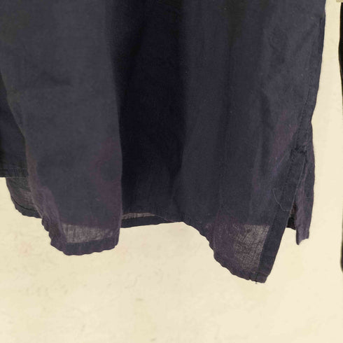 マーガレットハウエル MARGARET HOWELL SOFT WASHED COTTON バンドカラーブラウス レディース JPN:1