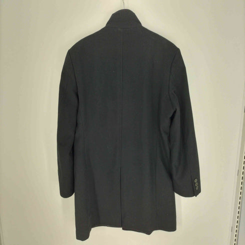 コムサイズム COMME CA ISM ウール カシミヤ スタンドネック ダブルジップ コート メンズ JPN:M