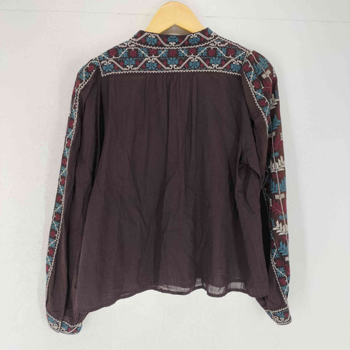 シーニューヨーク sea new york 刺繍ブザムブラウス レディース