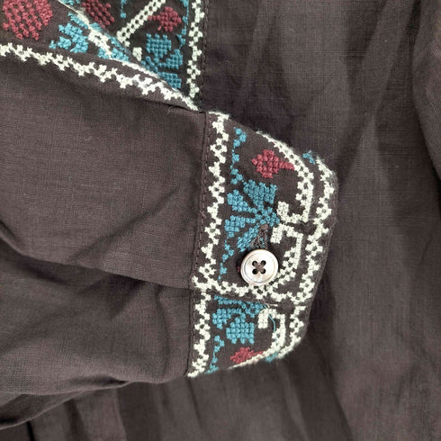 シーニューヨーク sea new york 刺繍ブザムブラウス レディース