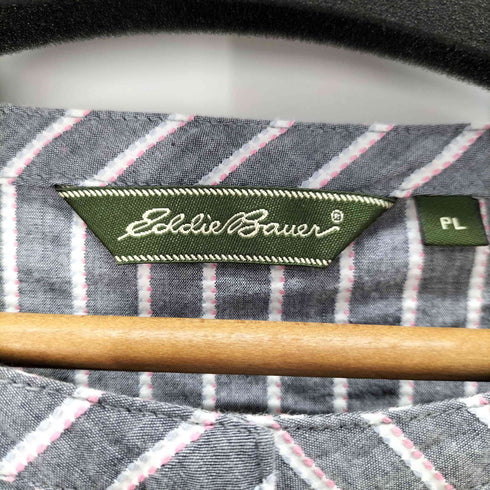 エディーバウアー Eddie Bauer ハーフボタンシャツ メンズ JPN:L
