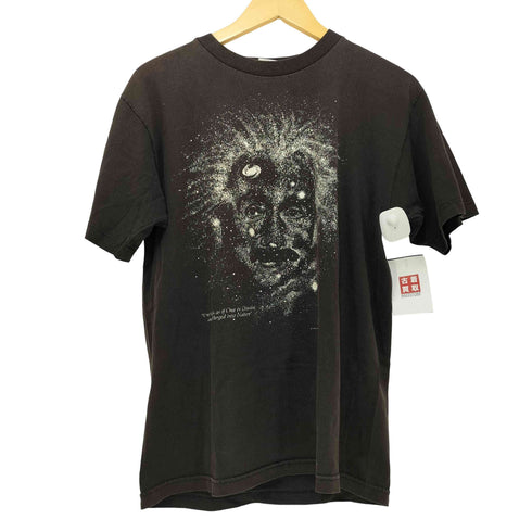 Cotton Expressions 90S USA製 Albert Einstein print Tee メンズ import:M