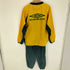 アンブロ UMBRO ロゴ プリント ナイロン L/S ゲーム シャツ 裾ジップ ナイロン パンツ セットアップ メンズ M~L