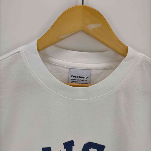 code:graphy プリントクルーネックTEE メンズ JPN:M