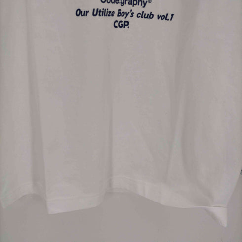 code:graphy プリントクルーネックTEE メンズ JPN:M