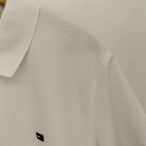 トミーヒルフィガー TOMMY HILFIGER フラッグ刺繍 ショートスリーブポロシャツ メンズ import:L