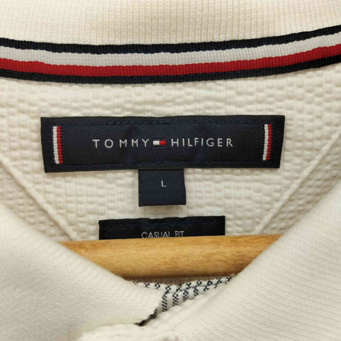トミーヒルフィガー TOMMY HILFIGER フラッグ刺繍 ショートスリーブポロシャツ メンズ import:L
