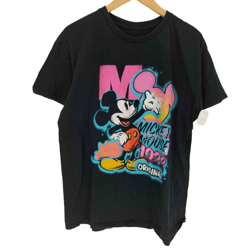 キャラクター プリント S/S クルーネック Tシャツ メンズ import:L