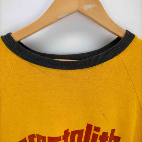フロントプリントロングスリーブTシャツ メンズ