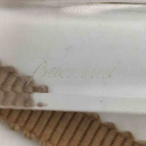 バカラ Baccarat 十字架 グラス ネックレス レディース