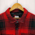 ギャップ Gap オンブレ シャドーチェック 中綿ネルシャツ メンズ import:L