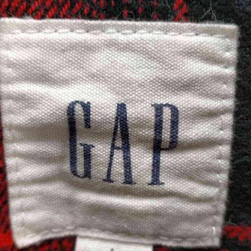 ギャップ Gap オンブレ シャドーチェック 中綿ネルシャツ メンズ import:L