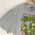 アニメキ ャラクター 亀 プリント S/S クルーネック Tシャツ メンズ import:XL