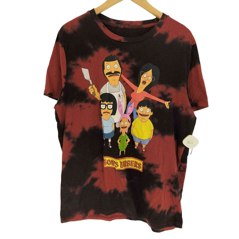 アニメ キャラクター プリント グラデーション S/S クルーネック Tシャツ メンズ import:L