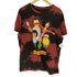 アニメ キャラクター プリント グラデーション S/S クルーネック Tシャツ メンズ import:L