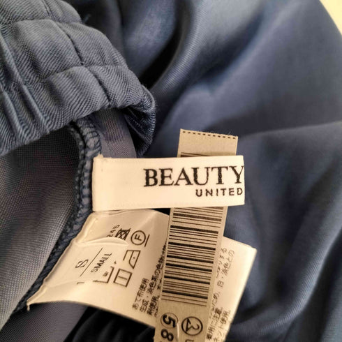 ビューティーアンドユースユナイテッドアローズ BEAUTY & YOUTH UNITED ARROWS サテンドロースト パンツ レディース JPN:S S