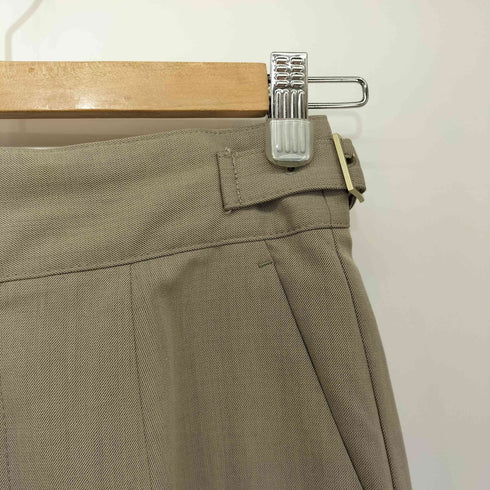 ユナイテッドアローズグリーンレーベルリラクシング UNITED ARROWS green label relaxing ハイウエスト ワイド ストレート パンツ レディース JPN:36