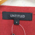 アンタイトル UNTITLED ボートネック ラウンドカットニット レディース 4