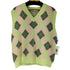 ザラ ZARA Knit Argyle Sweater Vest レディース M