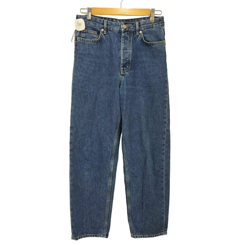 コス COS Tapered ボタンフライ テーパード デニム パンツ レディース 27
