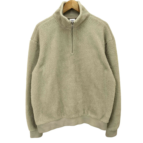 ザラ ZARA Half Zip Pullover Jacket ハーフジップ フリース プルオーバー ジャケット メンズ import:M