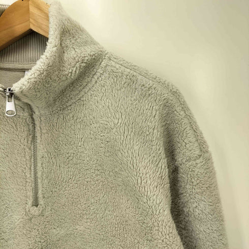 ザラ ZARA Half Zip Pullover Jacket ハーフジップ フリース プルオーバー ジャケット メンズ import:M