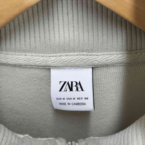 ザラ ZARA Half Zip Pullover Jacket ハーフジップ フリース プルオーバー ジャケット メンズ import:M