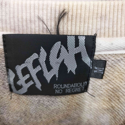 レフラー Leflah タイダイ柄 クルーネックスウェット メンズ JPN:M