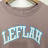レフラー Leflah アーチロゴ クルーネックスウェット メンズ JPN:L