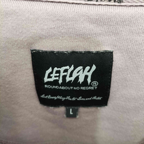 レフラー Leflah アーチロゴ クルーネックスウェット メンズ JPN:L