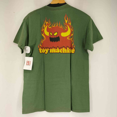 トイマシーン TOY MACHINE プリントクルーネックTシャツ メンズ JPN:M