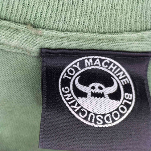 トイマシーン TOY MACHINE プリントクルーネックTシャツ メンズ JPN:M