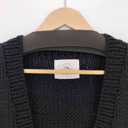 ブフト bukht Peruvian Hand-knit Buttonless Vest ハンドニット ボタンレスベスト メンズ FREE