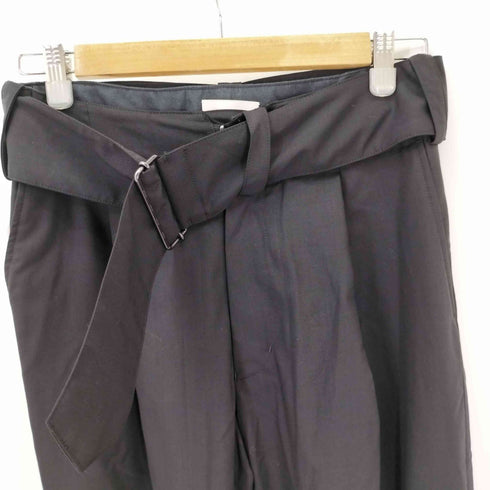 ハイク HYKE ベルテッド ウールスラックス レディース JPN:1
