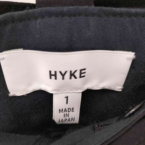 ハイク HYKE ベルテッド ウールスラックス レディース JPN:1