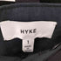 ハイク HYKE ベルテッド ウールスラックス レディース JPN:1