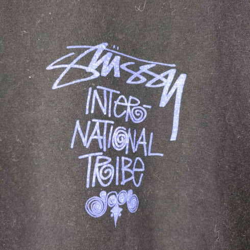 ステューシー Stussy Tribe Stack Tee 両面プリント クルーネックTシャツ メンズ import:M
