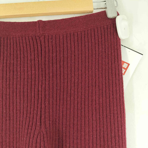 ボールジー BALLSEY ウールセーブルカシミヤ セミフレアパンツ レディース 36