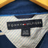 トミーヒルフィガー TOMMY HILFIGER ロゴ刺繍 ボーダーポロシャツ メンズ import:XL