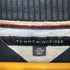 トミーヒルフィガー TOMMY HILFIGER ロゴ刺繍 ハーフジップ コットンニット メンズ import:XXL