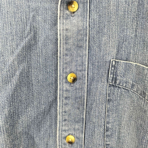 エルエルビーン L.L.Bean ボタンダウン L/Sデニムシャツ メンズ import:XL