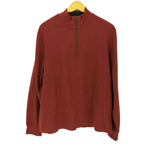 エルエルビーン L.L.Bean ハーフジップ コットンニット メンズ import:L