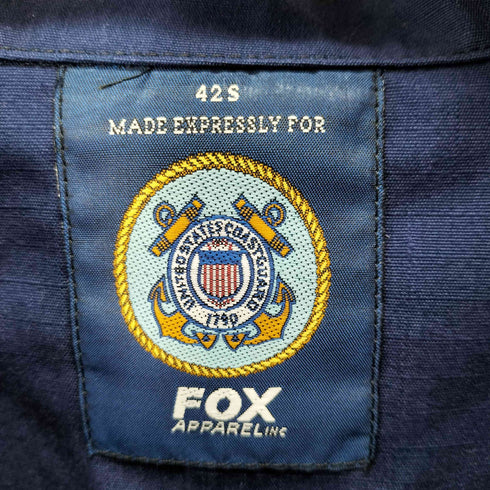 FOX APPAREL}USCG ODUジャケット オペレーショナルドレスシャツ メンズ 42S