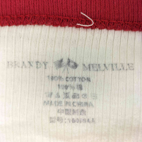 Brandy Melville ナンバリング S/S カットソー レディース