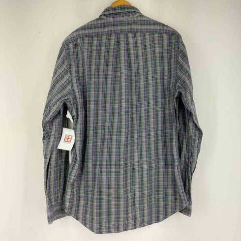 ラルフローレン RALPH LAUREN SLIM FIT チェック L/S ボタンダウンシャツ メンズ JPN:L