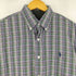 ラルフローレン RALPH LAUREN SLIM FIT チェック L/S ボタンダウンシャツ メンズ JPN:L