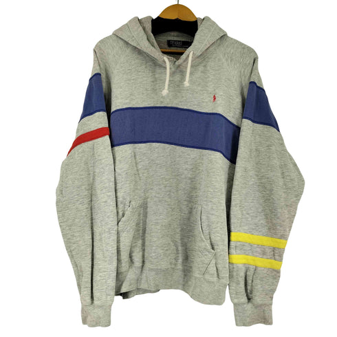 ポロバイラルフローレン Polo by RALPH LAUREN 90s ボーダーラインプルオーバーパーカー メンズ JPN:L